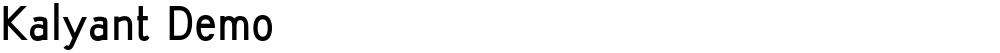 Kalyant Demo