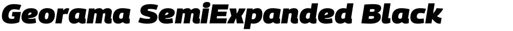 Georama SemiExpanded Black
