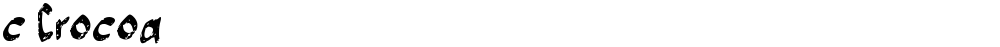 c Crocoa