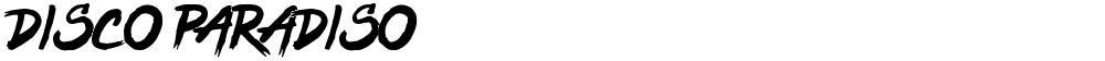 Disco Paradiso