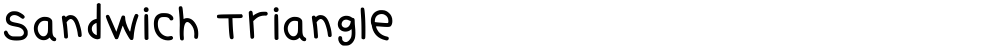 Sandwich Triangle