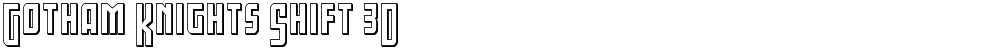 Gotham Knights Shift 3D