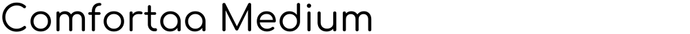 Comfortaa Medium