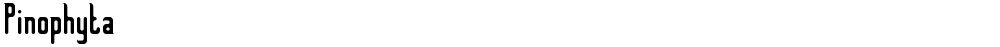 Pinophyta 