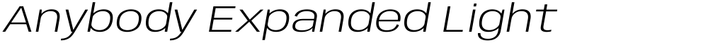 Anybody Expanded Light