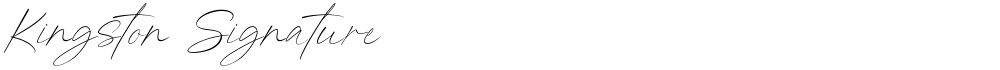 Kingston Signature