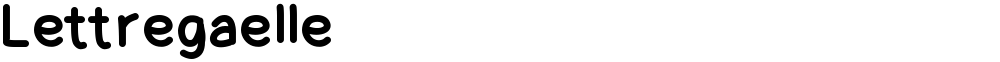 Lettregaelle