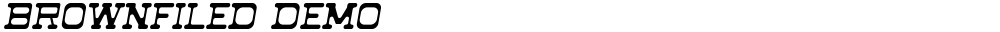 Brownfiled Demo