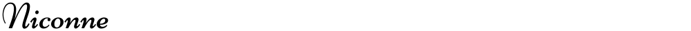 Niconne