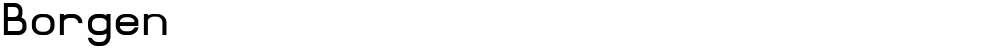Borgen