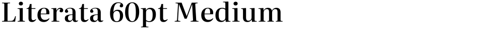 Literata 60pt Medium