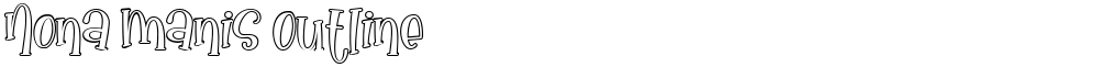 Nona Manis Outline