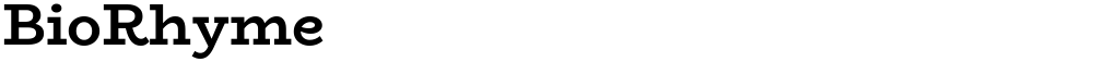 BioRhyme
