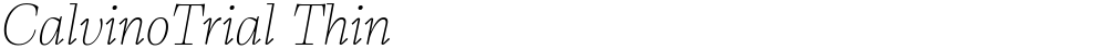 CalvinoTrial Thin