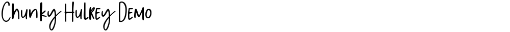Chunky Hulrey Demo