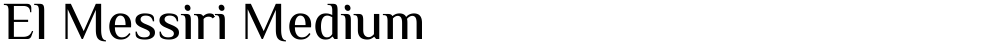 El Messiri Medium