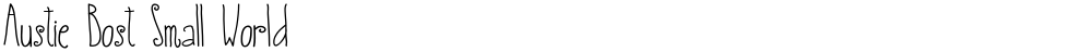 Austie Bost Small World