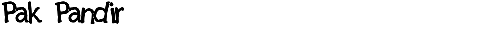 Pak Pandir