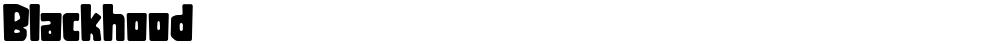 Blackhood
