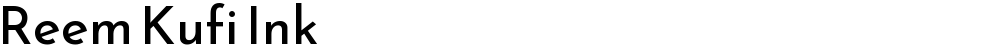 Reem Kufi Ink