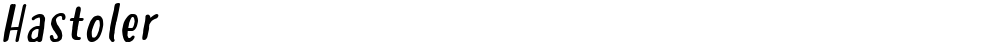Hastoler