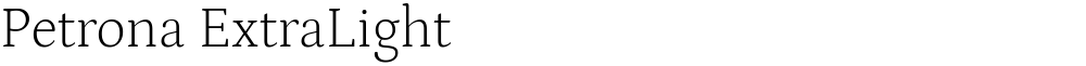 Petrona ExtraLight