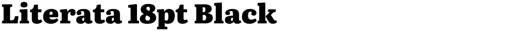 Literata 18pt Black