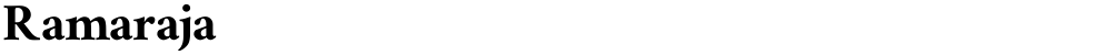 Ramaraja