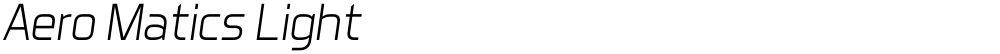 Aero Matics Light