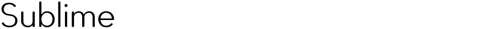 Sublime