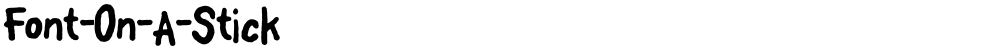 Font-On-A-Stick