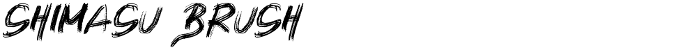 SHIMASU BRUSH