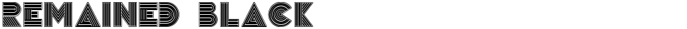 Remained Black