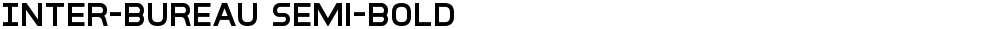 Inter-Bureau Semi-Bold