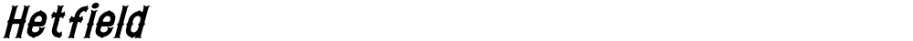 Hetfield