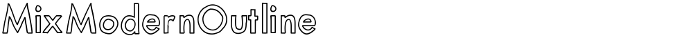 MixModernOutline