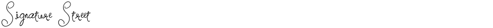 Signature Street
