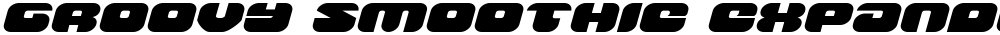 Groovy Smoothie Expanded Italic