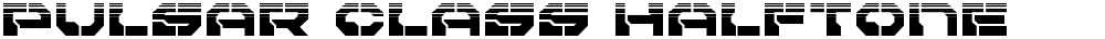 Pulsar Class Halftone