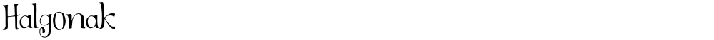 Halgonak
