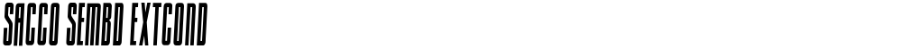 Sacco SemBd ExtCond 