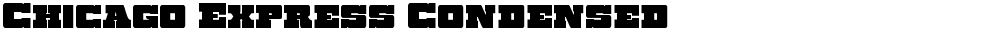 Chicago Express Condensed
