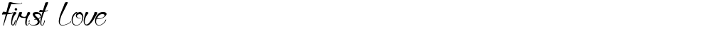 First Love