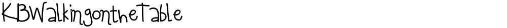 KBWalkingontheTable