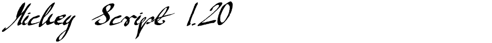 Mickey Script 1.20
