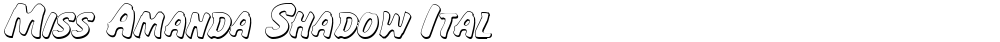 Miss Amanda Shadow Ital