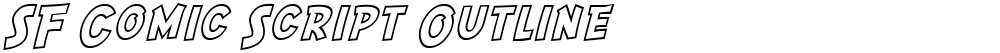 SF Comic Script Outline