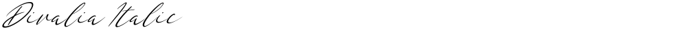 Divalia Italic