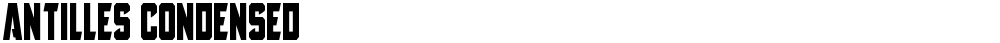 Antilles Condensed