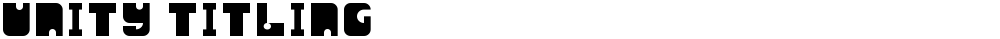 Unity Titling